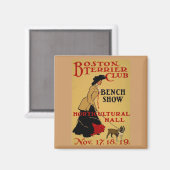 ボストンテリアクラブ マグネット (正面/裏面)