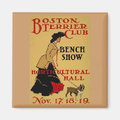 ボストンテリアクラブ マグネット (正面)