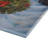 ボストンテリアクリスマスフェスティバルシーズン カッティングボード (角)