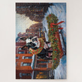 ボストンテリアクリスマスフェスティバルシーズン ジグソーパズル (縦)