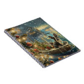 ボストンテリアクリスマスフェスティバル航海 ノートブック (右側)