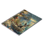 ボストンテリアクリスマスフェスティバル航海 ノートブック (左側)