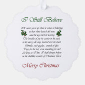 ボストンテリアクリスマス オーナメントカード (裏面)