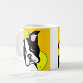 ボストンテリアコーヒーマグ コーヒーマグカップ (正面左)