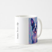 ボストンテリアコーヒーマグ コーヒーマグカップ (正面右)