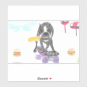 ボストンテリアスイートドリーム シール (シート)