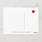 ボストンテリアスタンディング ポストカード (裏面)