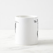 ボストンテリアハピー顔 コーヒーマグカップ (中央)