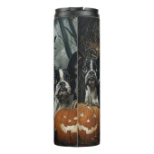 ボストンテリアハロウィーンナイトドギーディライト タンブラー (裏面)