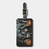 ボストンテリアハロウィーンナイトドギーディライト ラゲッジタグ (正面縦)