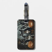 ボストンテリアハロウィーンナイトドギーディライト ラゲッジタグ (裏面縦)