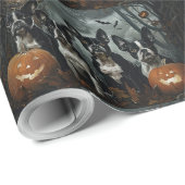 ボストンテリアハロウィーンナイトドギーディライト ラッピングペーパー (ロールコーナー)