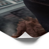 ボストンテリアハロウィーン怖 ポスター (コーナー)