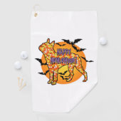 ボストンテリアハロウィーン ゴルフタオル (インサイチュ)