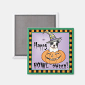 ボストンテリアハロウィーン マグネット (正面/裏面)