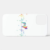 ボストンテリアハートビートドッグ恋人 Case-Mate iPhoneケース (裏面 (横))