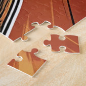 ボストンテリアバイクもしくは自転車に乗る人パズル ジグソーパズル (側面)