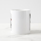 ボストンテリアバラ入り口 ジャンボコーヒーマグカップ (正面)