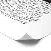 ボストンテリアバラ入り口 ポスター (角)