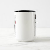 ボストンテリアバラ入り口 マグカップ (中央)