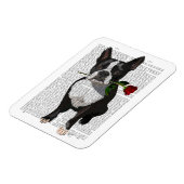 ボストンテリアバラ入り口 マグネット (左側)