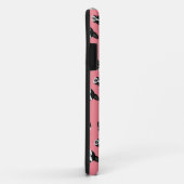 ボストンテリアパターンモノグラムの携帯電話の箱 Case-Mate iPhoneケース (裏面/右)