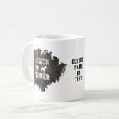 ボストンテリアパパドッグブリードラバー父の日 コーヒーマグカップ (正面左)