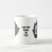 ボストンテリアパパドッグブリードラバー父の日 コーヒーマグカップ (中央)