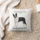 ボストンテリアパパピロー クッション (ブランケット)