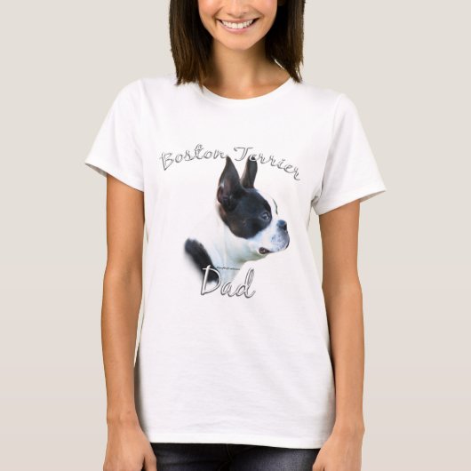 ボストンテリアパパ2 Tシャツ (正面)