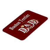 ボストンテリアパパ マグネット (左側)