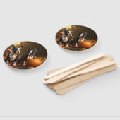 ボストンテリアパピーオータムデライトパンプキン ハンドファン (組立なし)