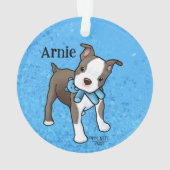 ボストンテリアパピー オーナメント (裏面)
