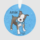 ボストンテリアパピー オーナメント (正面)