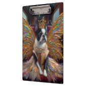 ボストンテリアフェアリー クリップボード (左)