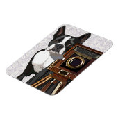 ボストンテリアフォトグラファー2 マグネット (左側)