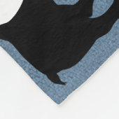 ボストンテリアフリースブランケット フリースブランケット (角)