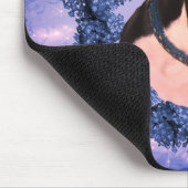 ボストンテリアフローラリースドッグ マウスパッド (コーナー)