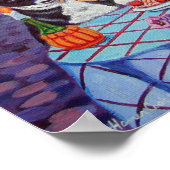 ボストンテリアプリント ポスター (角)