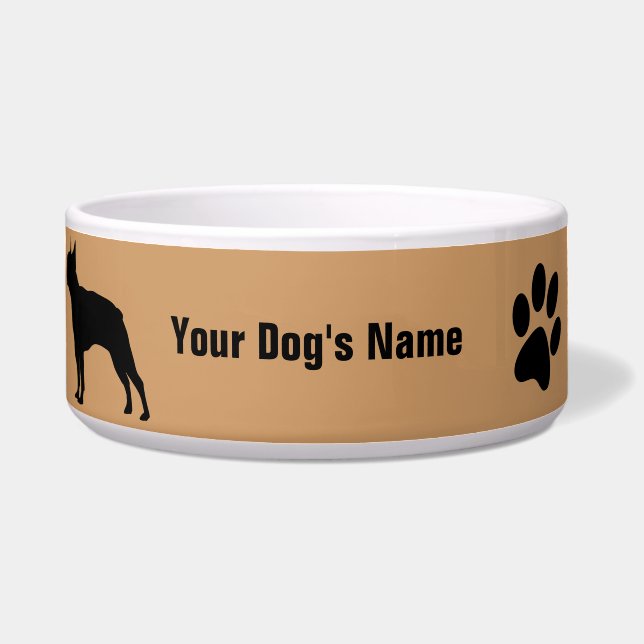 ボストンテリアボストン·テリア ボウル (正面)