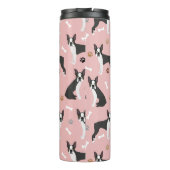 ボストンテリアボーンズアンドポーズサーマルタンブラー タンブラー (裏面)