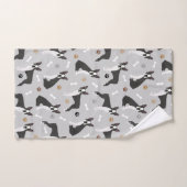 ボストンテリアボーンズ&ポーズバスタオルセット バスタオルセット (ハンドタオル)