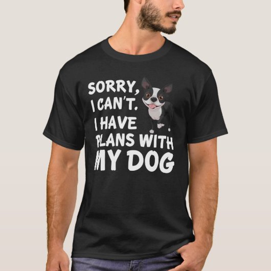 ボストンテリアマイドッグ Tシャツ (正面)