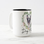 ボストンテリアマグタンブラー | Magギフト |恋人Gif ツートーンマグカップ (正面左)