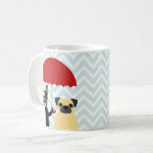 ボストンテリアマグ コーヒーマグカップ (正面左)