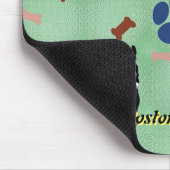 ボストンテリアマンガ マウスパッド (コーナー)