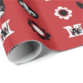 ボストンテリアミラベルラッピング紙 ラッピングペーパー (ロールコーナー)