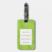 ボストンテリアラゲッジタグ ラゲッジタグ (裏面縦)