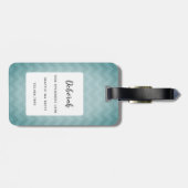 ボストンテリアラゲッジタグ ラゲッジタグ (裏面横)