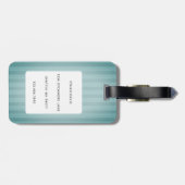 ボストンテリアラゲッジタグ ラゲッジタグ (裏面横)